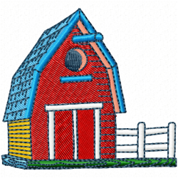 Bird Houses Embroidery Design 8 Bird Houses Embroidery Design 8